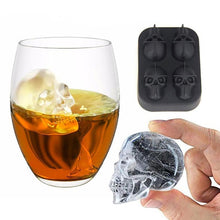 Load image into Gallery viewer, 2019 New Creative 3D Stereoscopic Skull Ice Tray Silicone Cake Jelly Chocolate Mold Party Kitchen Baking Tools 1