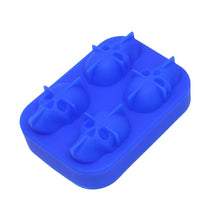 Load image into Gallery viewer, 2019 New Creative 3D Stereoscopic Skull Ice Tray Silicone Cake Jelly Chocolate Mold Party Kitchen Baking Tools 1